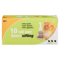 Van Ness Cat Pan Liners Sifting Extra-Giant 10 ea, $0.80/1ea