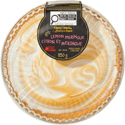 Farmer's Market Lemon Meringue 850 g, $1.06/100g