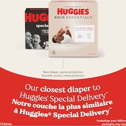 Huggies Skin Essentials Baby Diapers, Size1 (8-14 lbs), 84 Ct 84