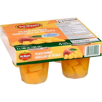 Morceaux de pêches