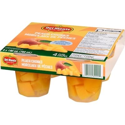 Morceaux de pêches