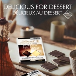 Lindt EXCELLENCE Fusion 70% Dark & White Chocolate Bar - 100 g