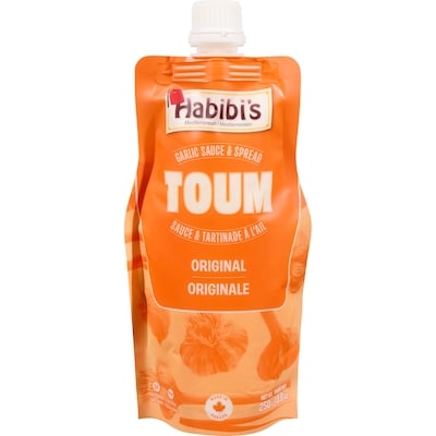 Habibi's Garlic Sauce & Spread Toum Original 250 g, $3.00/100g