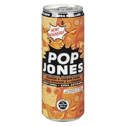 Jones Soda Craft Soda Orange & Cream Soda 355 ml, $1.26/100ml