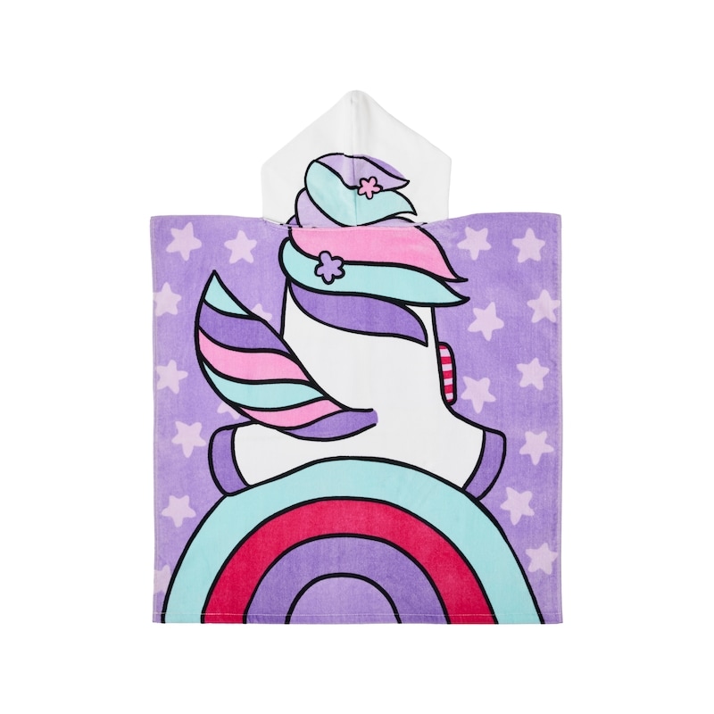 Kids' Hooded Beach Towel - Unicorn