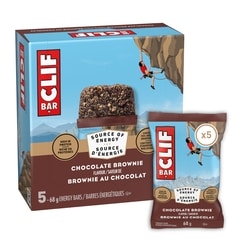 CLIF BAR Energy Bars, Chocolate Brownie 5x68.0 g, $3.09/100g