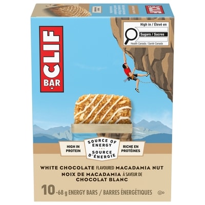 CLIF Energy Bars White Chocolate Macadamia Nut, Granola Bar 10x68.0 g, $2.94/100g