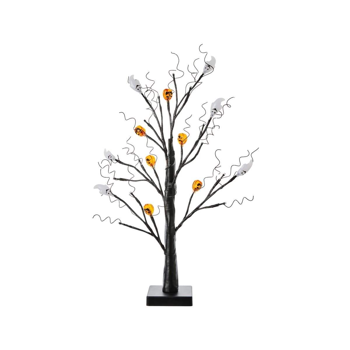 Life at Home LED Ghosts and Pumpkins Table Top Tree Decoration 1 ea, $15.00/1ea