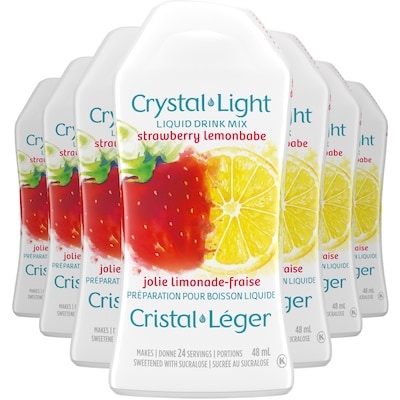 Crystal Light Liquid Drink Mix Strawberry Lemonbabe 48 ml, $8.31/100ml