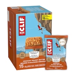 CLIF BAR Energy Bars, Crunchy Peanut Butter 15x68.0 g, $3.43/100g