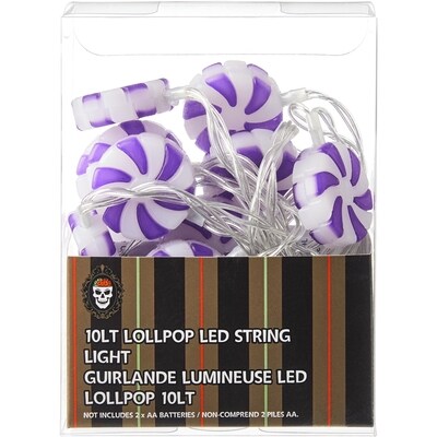 Life at Home Guirlande lumineuse LED lollipop 10 lt 1 ea, 7,00 $/1ch
