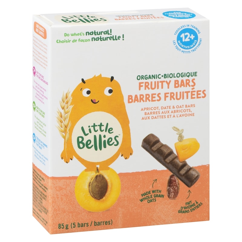 Fruity Bars Organic Apricot, Date & Oat Bars 12+ Months