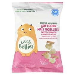 Little Bellies Collations de maïs soufflé biologique maïs moelleux cannelle douce 12+ mois 35 g, 12,26 $/100g