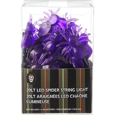 Life at Home LED Spider String Lights 20 Count 1 ea, $7.00/1ea