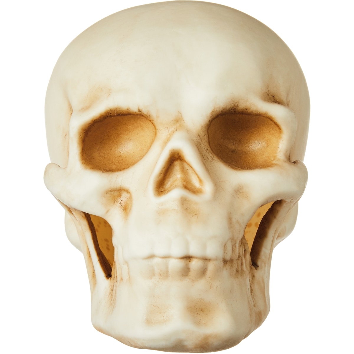 Life at Home LED Ceramic Skull Decoration - 5 in 1 ea, $10.00/1ea