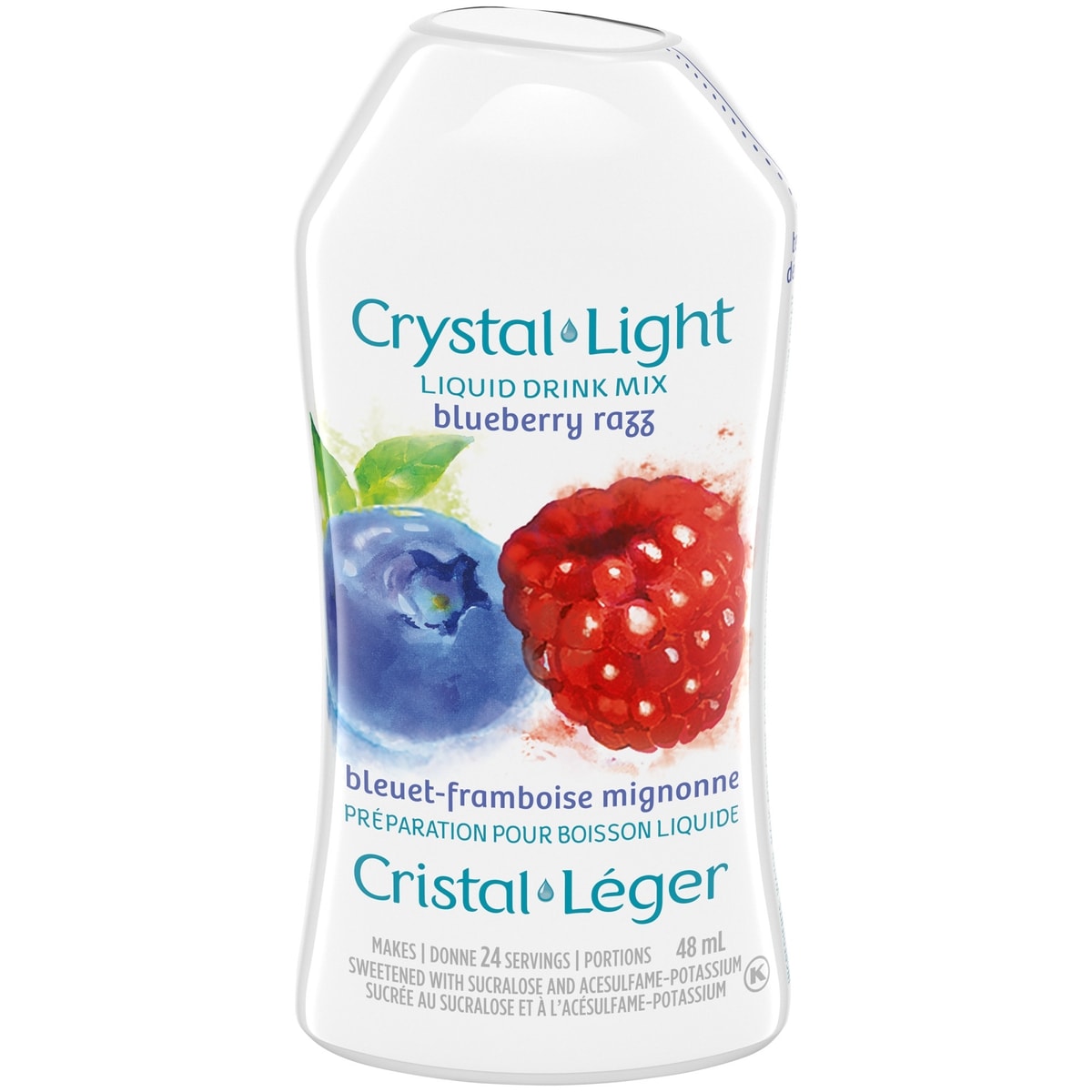 Crystal Light Liquid Drink Mix Blueberry Razz