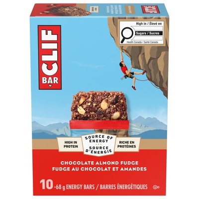 CLIF Energy BarsChocolate Almond Fudge, Granola Bar 10x68.0 g, $2.94/100g