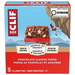 CLIF Energy Bars Chocolate Almond Fudge, Granola Bar 5x68.0 g, $2.94/100g