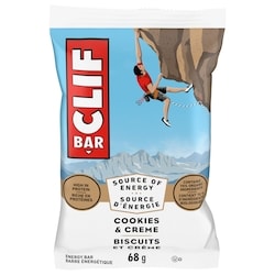 CLIF BAR Energy Bars, Cookies & Creme, Granola Bar, High in Protein 68 g, $4.84/100g