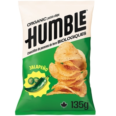 Humble Jalapeño Organic Potato Chips 135 g, $2.96/100g
