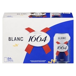 Kronenbourg Naturally And Artificially Flavoured Wheat Beer With A Hint Of Citrus Blanc (ID required at pick-up) 24x355.0 ml, $0.42/100ml