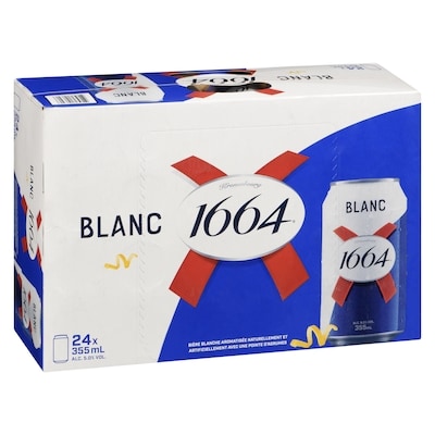 Bière blanche aromatisée naturellement et artificiellement avec une pointe d'agrumes blanc (Pièce d’identité requise au moment du ramassage)