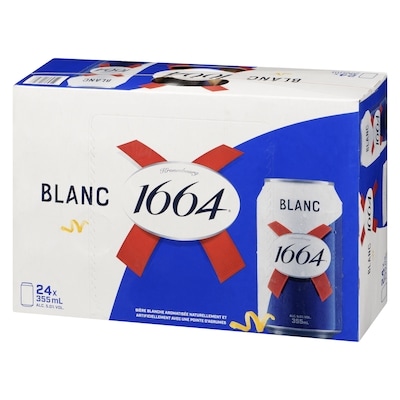 Bière blanche aromatisée naturellement et artificiellement avec une pointe d'agrumes blanc (Pièce d’identité requise au moment du ramassage)