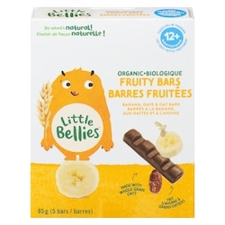 Little Bellies Fruity Bars Organic Banana, Date & Oat Bars 12+ Months 85 g, $5.87/100g