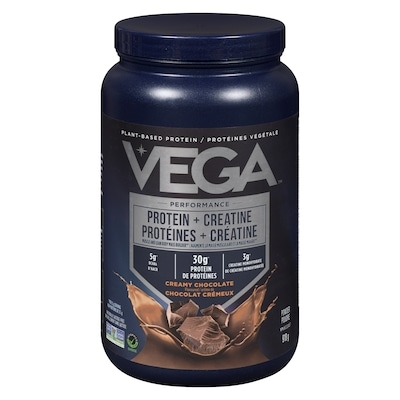 Vega Performance protéines + créatine poudre arôme de chocolat crémeux 918 g, 6,10 $/100g