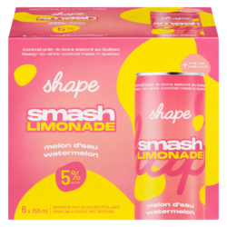 null Boisson de malt alcoolisée pétillante smash limonade melon d'eau (Pièce d’identité requise au moment du ramassage) 6x355.0 ml, 0,75 $/100ml