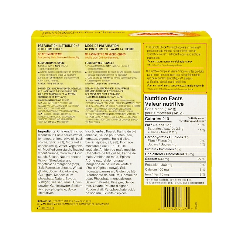 Parmesan Uncooked Stuffed Breaded Chicken Breast Cutlettes