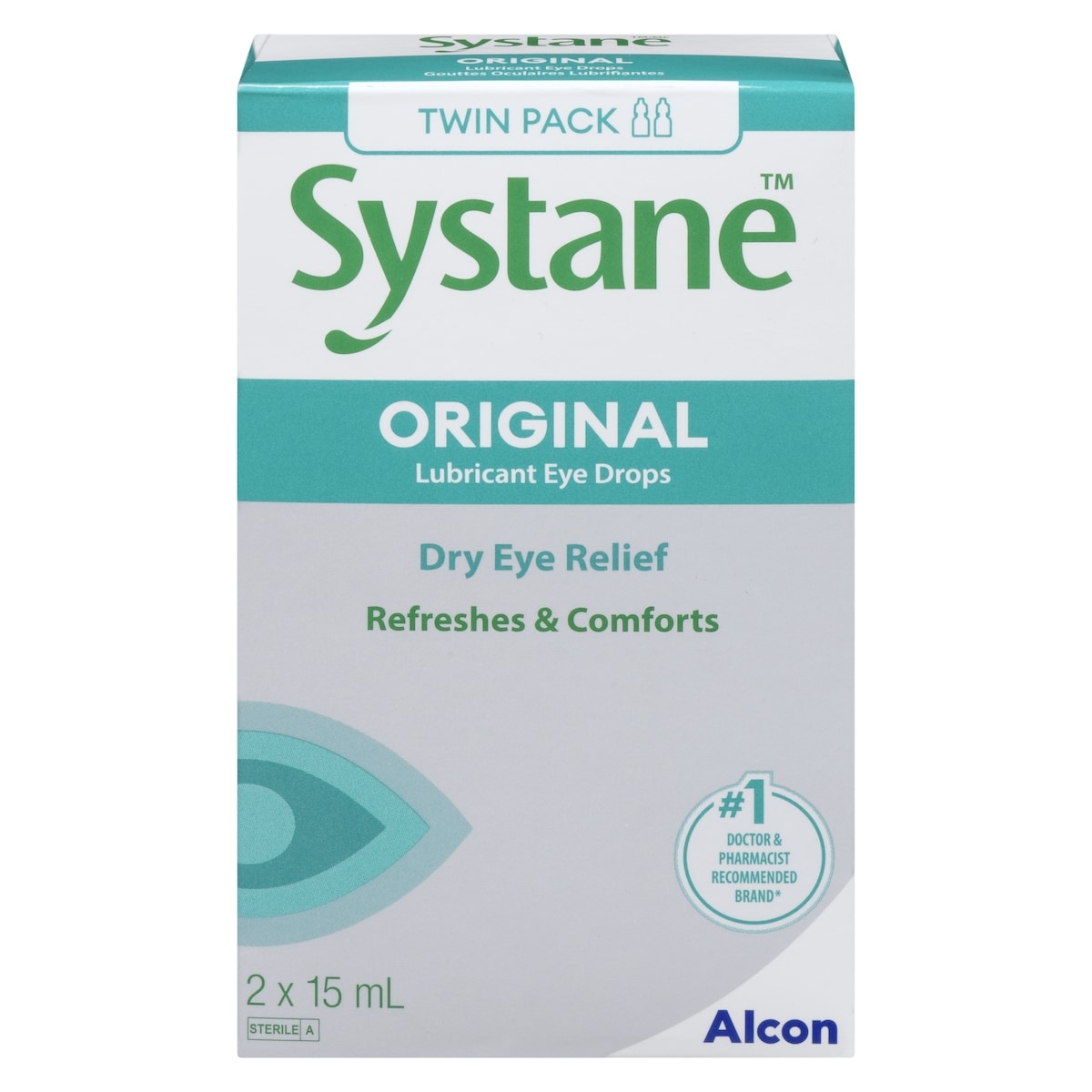 Systane Original Lubricant Eye Drops Twin Pack 30 ml, $76.63/100ml