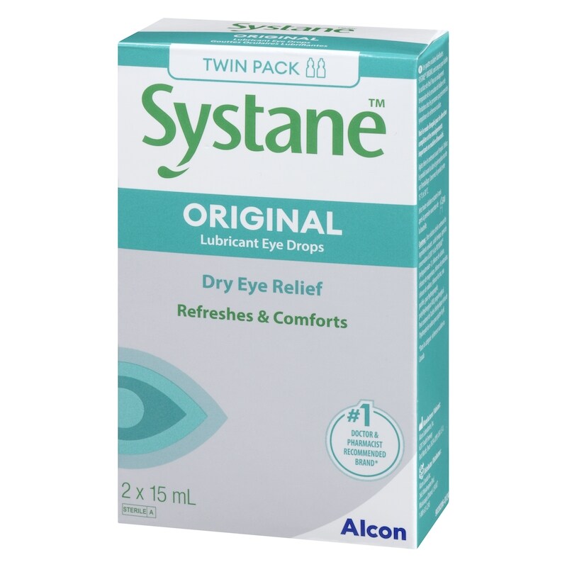 Original Lubricant Eye Drops Twin Pack