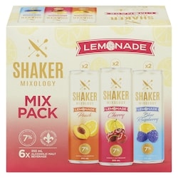 null Alcoholic Malt Beverage Lemonade Mix Pack (ID required at pick-up) 6x355.0 ml, $0.70/100ml