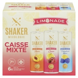 null Boisson de malt alcoolisée limonade caisse mixte (Pièce d’identité requise au moment du ramassage) 6x355.0 ml, 0,70 $/100ml