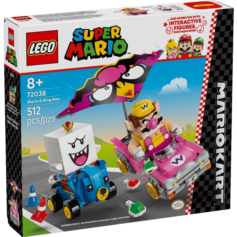 Super Mario: Mario Kart – Wario & King Boo 72038