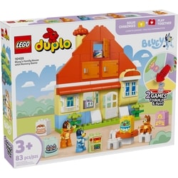 DUPLO Bluey: Bluey’s Family House with Memory Game 10459