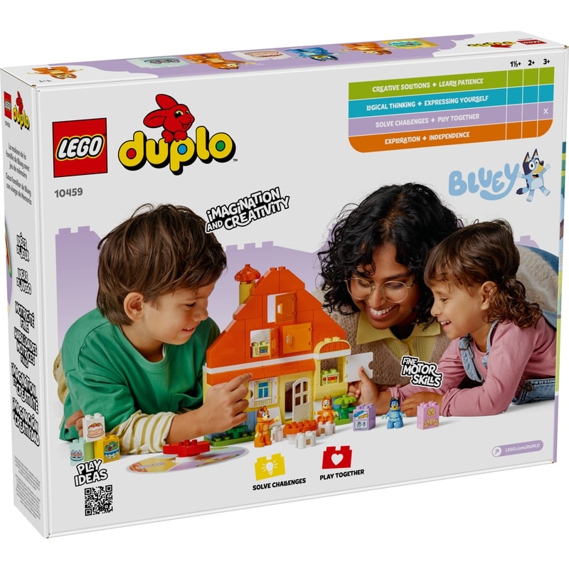 DUPLO Bluey: Bluey’s Family House with Memory Game 10459