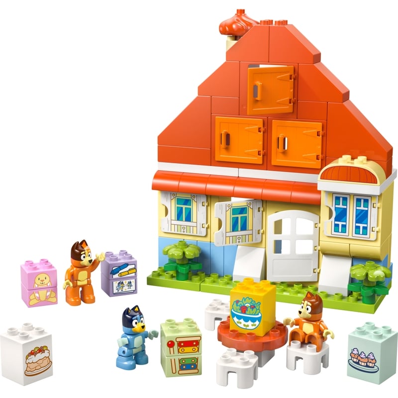 DUPLO Bluey: Bluey’s Family House with Memory Game 10459