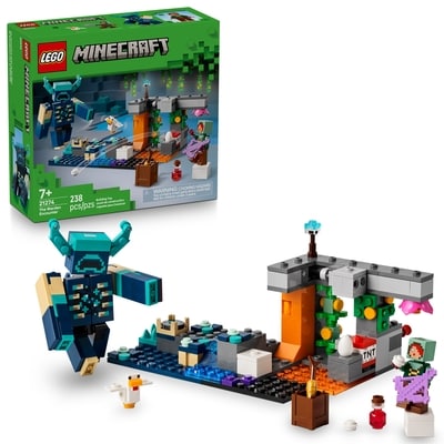 LEGO Minecraft The Warden Encounter, Ages 7+ 21274 1 ea, $25.00/1ea