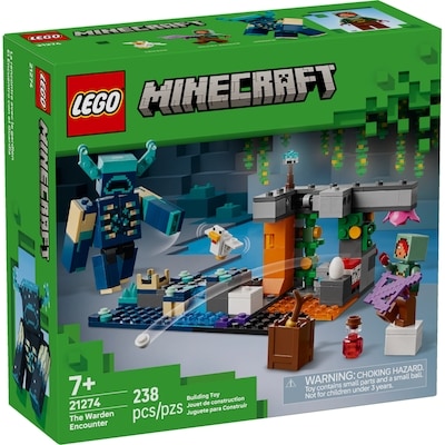 LEGO Minecraft The Warden Encounter, Ages 7+ 21274 1 ea, $56.00/1ea