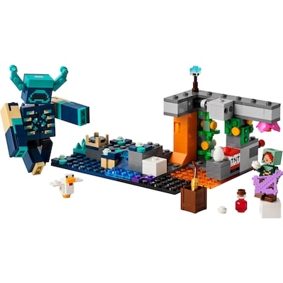 Minecraft La Rencontre avec le Gardien, Produit de Jeu Vidéo à Collectionner 21274