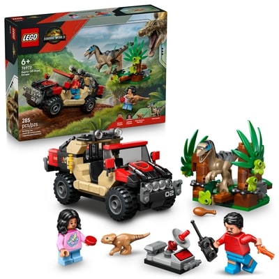 LEGO Jurassic World Raptor Off-Road Escape 76972 1 ea, $45.00/1ea