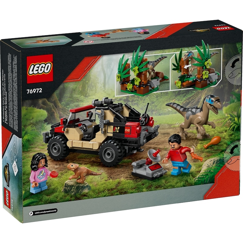 Jurassic World Raptor Off-Road Escape 76972