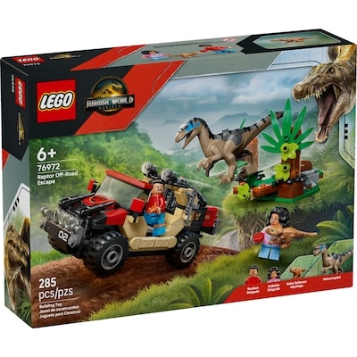 LEGO Jurassic World L’évasion Hors Route du Raptor, Jouet de Dinosaure 76972 1 ea, 45,00 $/1ch