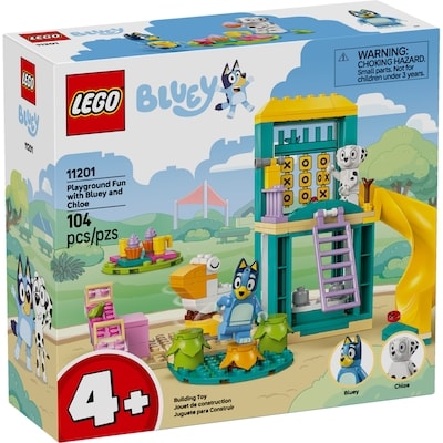 LEGO Bluey Le terrain de jeu de Bluey et Chloe, Ensemble de construction préscolaire 11201 1 ea, 25,00 $/1ch