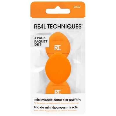 Real Techniques Mini Miracle Concealer Puff Trio 1 ea, $13.00/1ea
