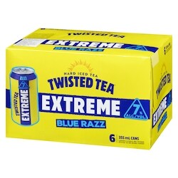 Twisted Tea Hard Iced Tea Blue Razz (ID required at pick-up