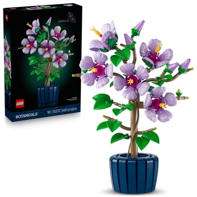 LEGO Botanicals Hibiscus Flower Building Set 10372 1 ea, $90.00/1ea