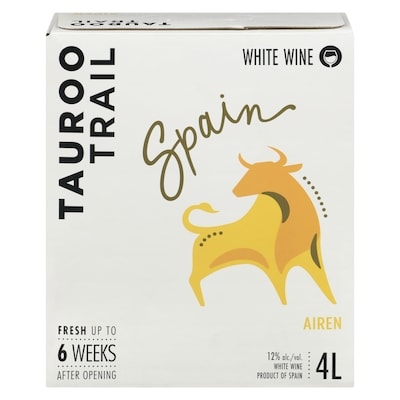 Tauroo Trail Airen (ID required at pick-up) 4 l, $1.12/100ml